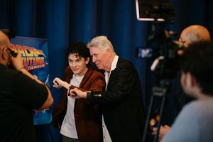 Casey Likes, Alan Silvestri @ BroadwayWorld Casey Likes, Alan Silvestri Photo