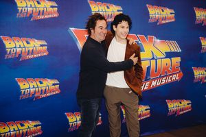 Roger Bart, Casey Likes @ BroadwayWorld Roger Bart, Casey Likes Photo