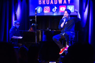 Emcee Jake McKenna & Music Director / Pianist 
Mason Griffin  Photo
