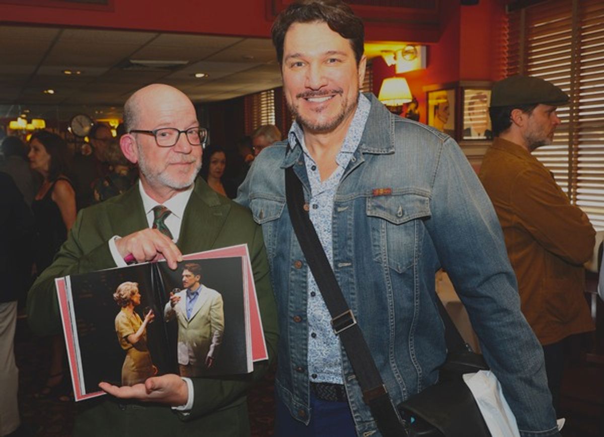 Laurence Maslon and Paolo Szot  at 