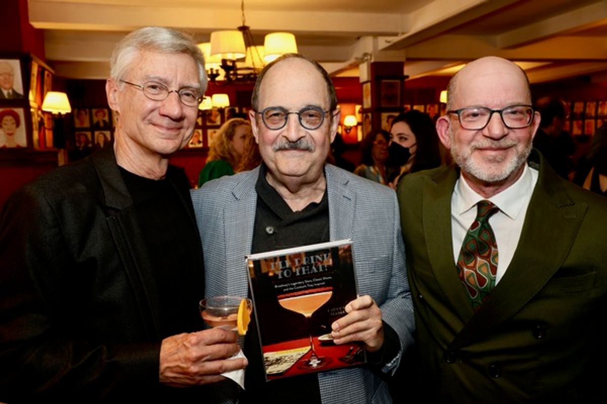 David Garrison, Lewis J. Stadlen, and Laurence Maslon at 