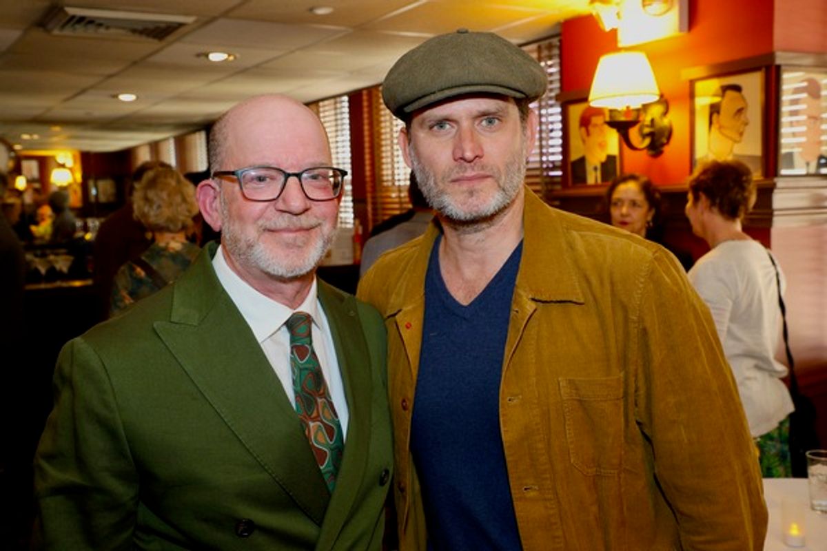 Laurence Maslon and Stephen Pasquale at 