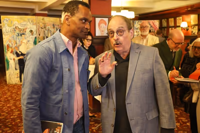 Carl Cofield and Lewis J. Stadlen Photo