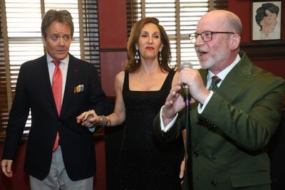 Eric Comstock, Barbara Fasano and Laurence Maslon Photo