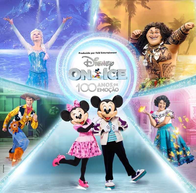 Celebrating 100 Years of Excitement DISNEY ON ICE Tours Brazil  Image