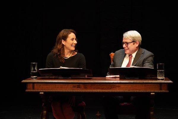 Laura Benanti and Matthew Broderick Photo