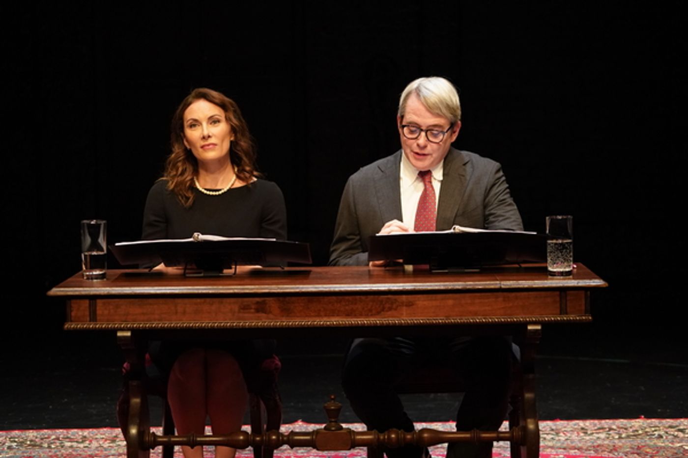 Photos: First Look at Laura Benanti and Matthew Broderick in LOVE LETTERS  Image