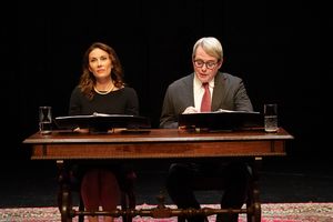 Laura Benanti and Matthew Broderick Photo