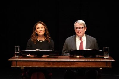 Laura Benanti and Matthew Broderick Photo