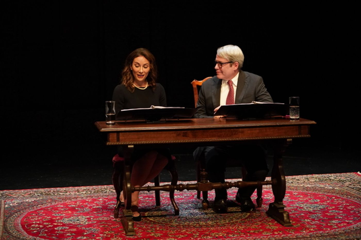 Photos: First Look at Laura Benanti and Matthew Broderick in LOVE LETTERS  Image