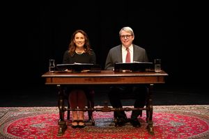 Laura Benanti and Matthew Broderick Photo