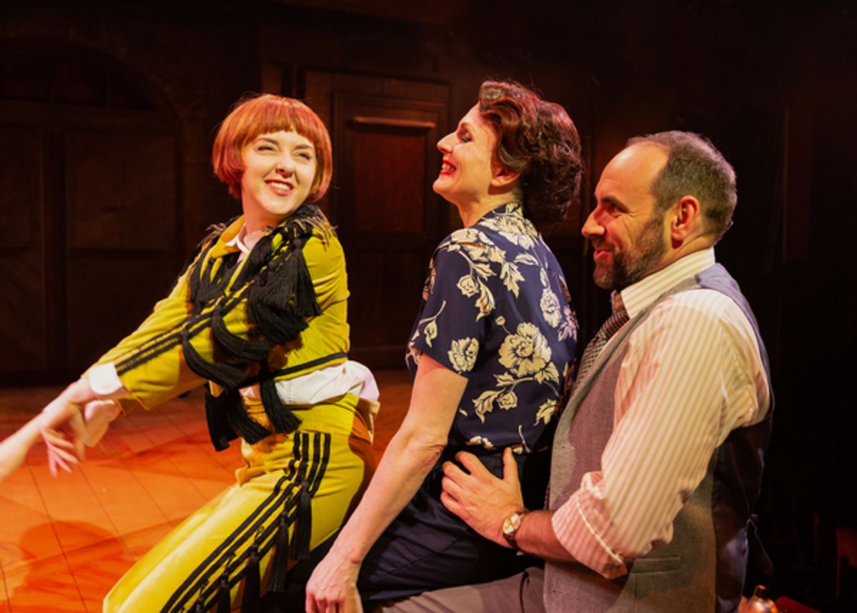 Evelyn Hoskins, Rebecca Thornhill, Daniel Crowder at 