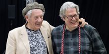 See Ian McKellen and Roger Allam in Rehearsal for FRANK AND PERCY at Theatre Royal Wi