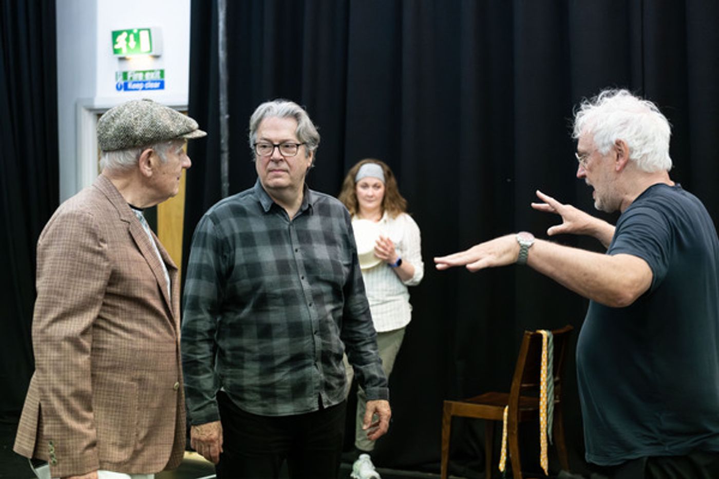 Photos: See Ian McKellen and Roger Allam in Rehearsal for FRANK AND PERCY at Theatre Royal Windsor  Image