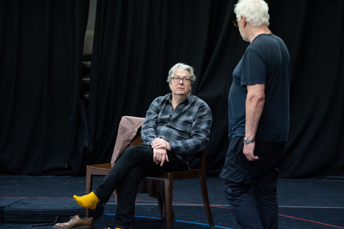 Photos: See Ian McKellen and Roger Allam in Rehearsal for FRANK AND PERCY at Theatre Royal Windsor  Image
