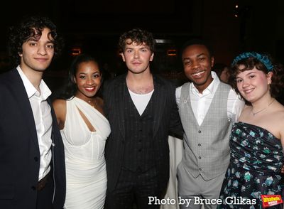 Michael Iskander, Olivia Elease Hardy, Colton Ryan, Fernell Hogan and Nina White Photo