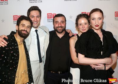 Brandon Uranowitz, Arty Froushan, David Krumholtz, Faye Castelow and Eden Epstein Photo