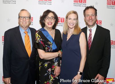 MTC's Barry Grove, Lynne Meadow, Nicki Hunter and Stephen M. Kaus Photo