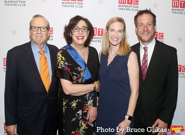 MTC's Barry Grove, Lynne Meadow, Nicki Hunter and Stephen M. Kaus Photo