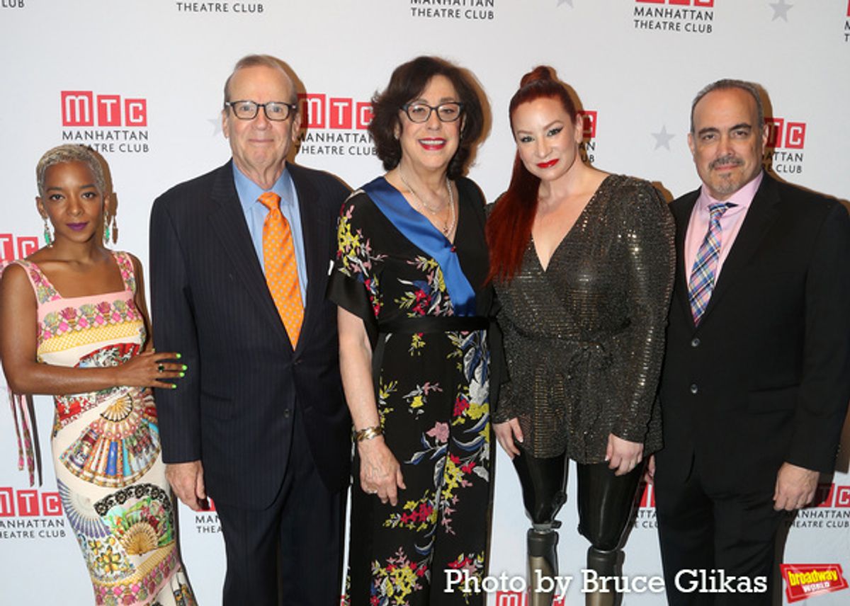 Kara Young, Katy Sullivan and David Zayas at 