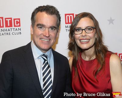 Brian d'Arcy James and Lear deBessonet Photo