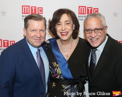 David Lindsay-Abaire, Lynne Meadow and David Stone Photo