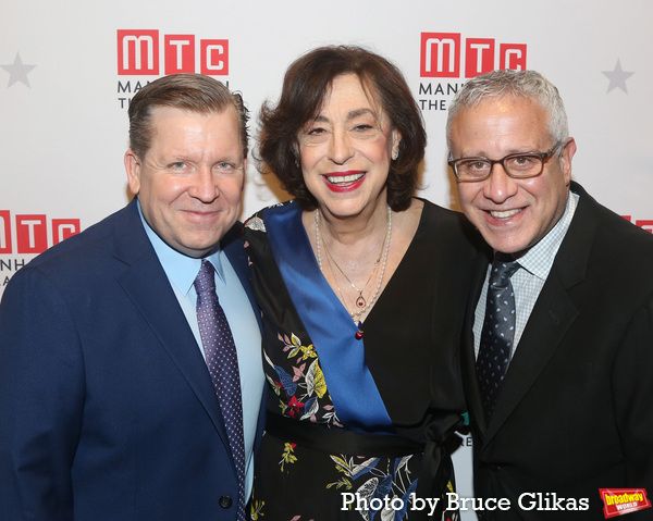 David Lindsay-Abaire, Lynne Meadow and David Stone Photo