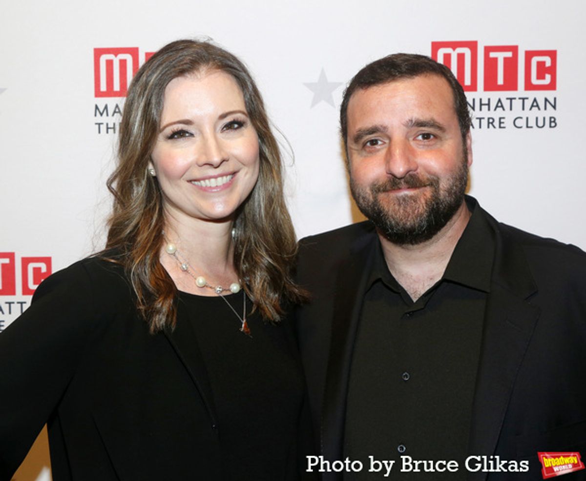 Vanessa Britting and David Krumholtz at 