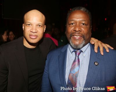 Glenn Davis and Wendell Pierce Photo