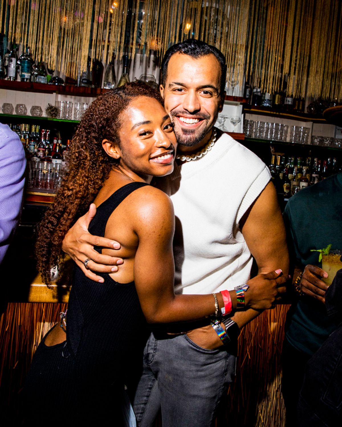 Jana Djenne Jackson and Brandon Contreras at 