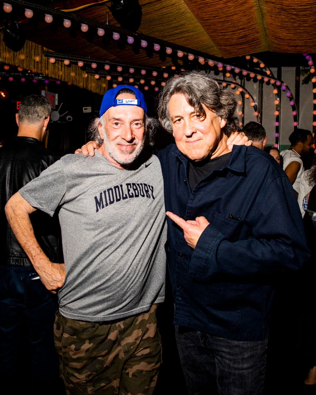 Neal Preston and Cameron Crowe at 