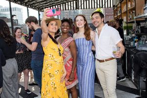 Diane Phelan, Montego Glover, Ellie Fishman, Sam Simhak Photo