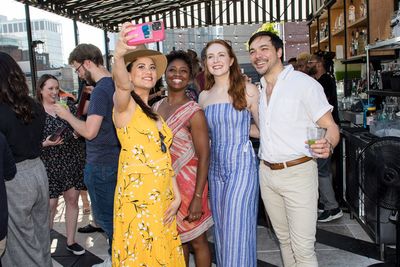 Diane Phelan, Montego Glover, Ellie Fishman, Sam Simhak Photo