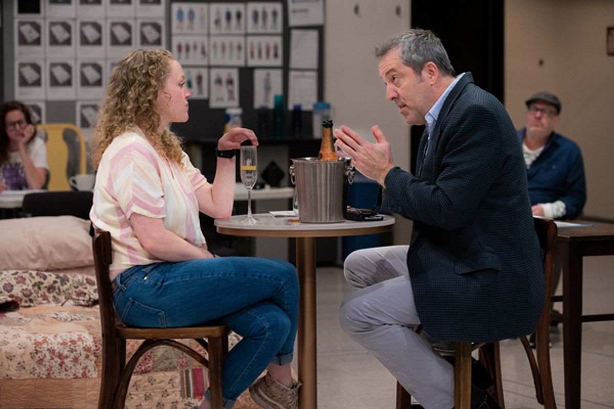 Caroline Neff and Ian Barford with (back, l to r) Shaina Schrooten and Terry Kinney at 