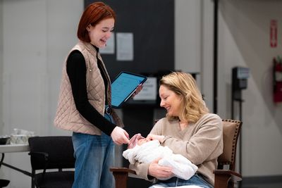 Nicole Scimeca and Judy Greer  Photo