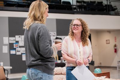 Judy Greer and Caroline Neff  Photo