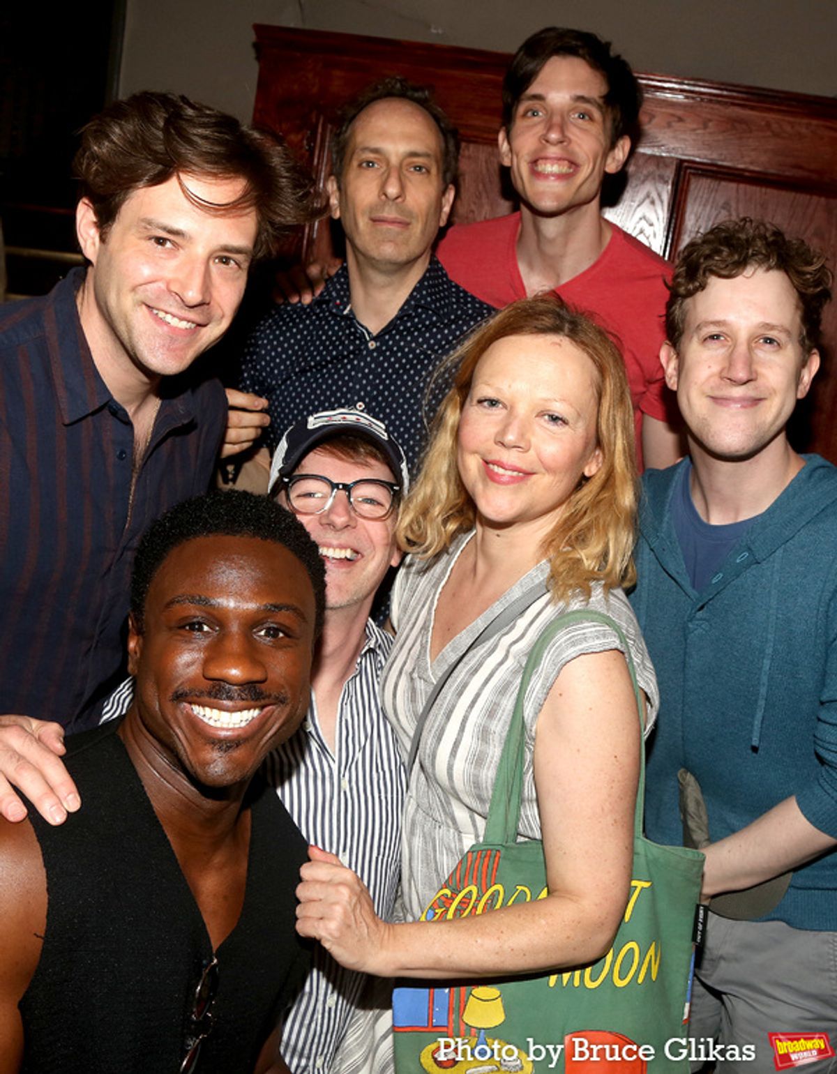 The Cast of 'Goodnight, Oscar' Ben Rappaport, Marchant Davis, Sean Hayes, Peter Grosz, Emily Bergl, John Zdrojeski and Alex Wyse at 