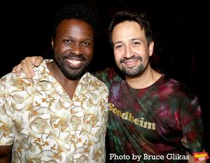 Joshua Henry and Lin-Manuel Miranda Photo