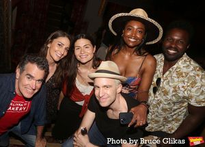 Brian d'Arcy James, Sara Bareilles, Phillipa Soo, Gavin Creel, Patina Miller and Josh Photo
