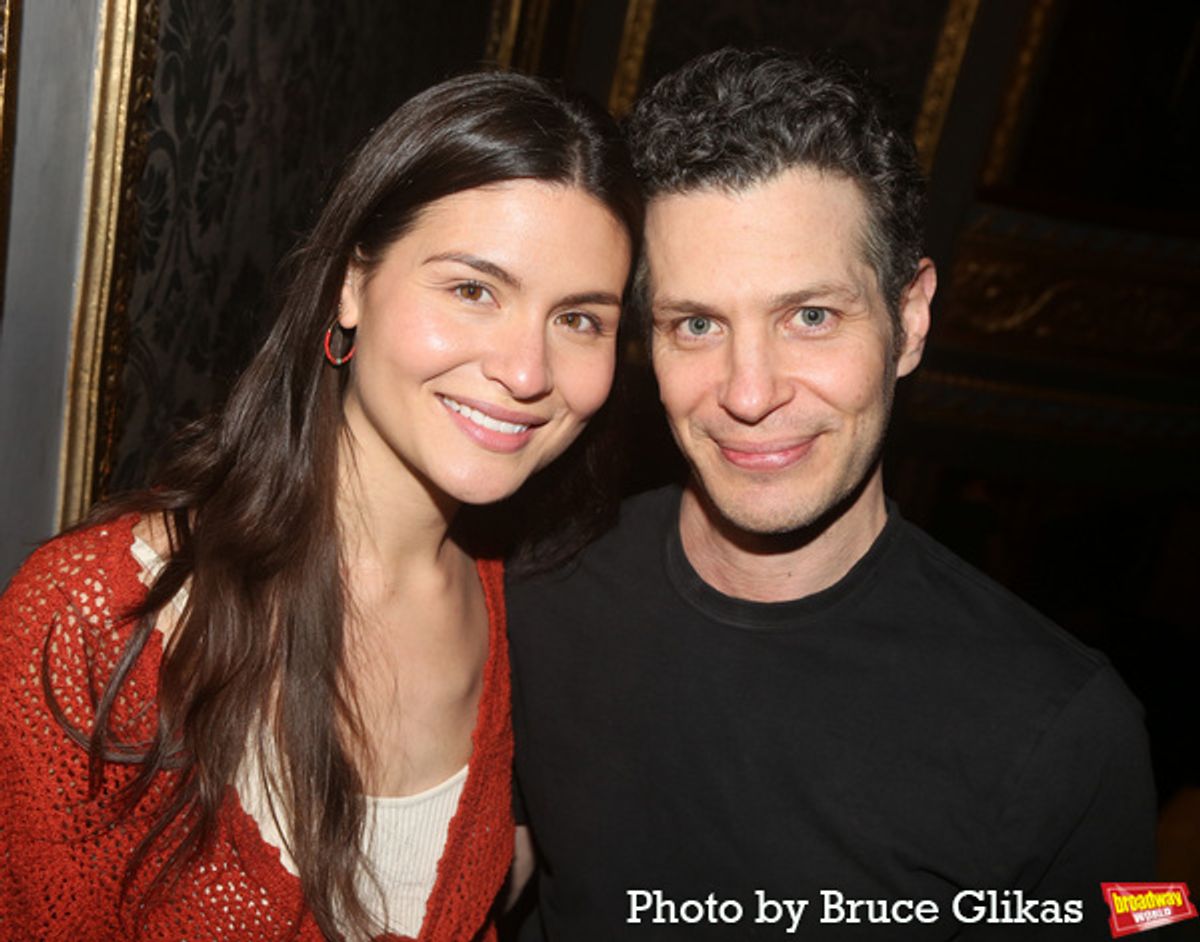 Phillipa Soo and Thomas Kail at 