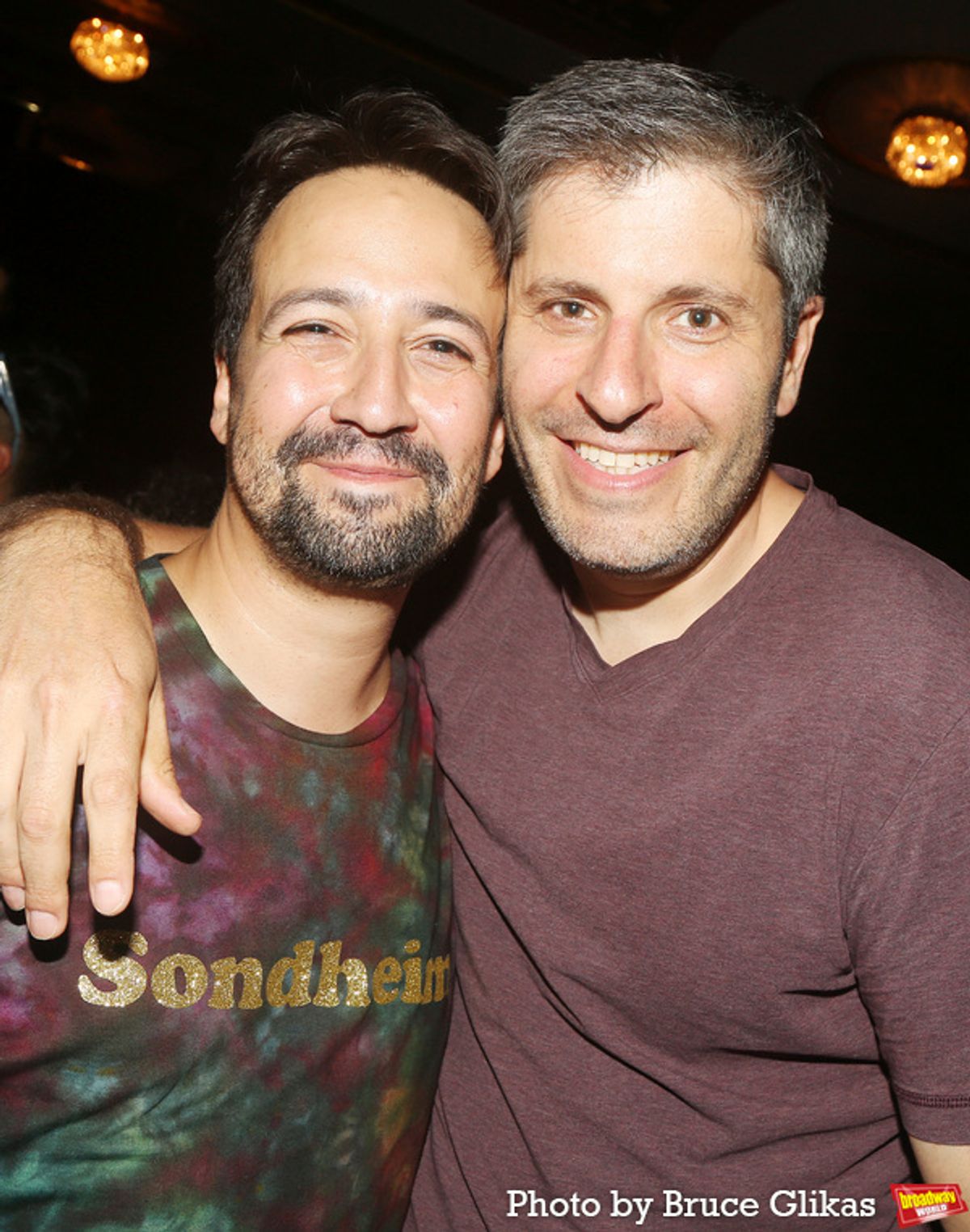 Lin-Manuel Miranda and Bill Sherman  at 