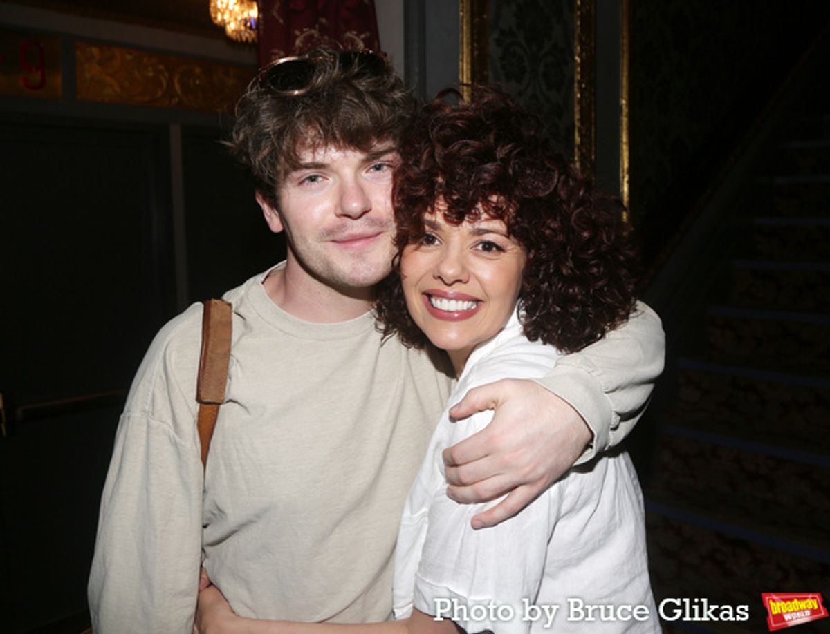 Colton Ryan and Janet Decal at 