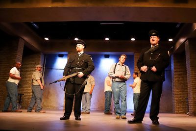 Alex Vowles, Joshua Johnson, and Cast Photo