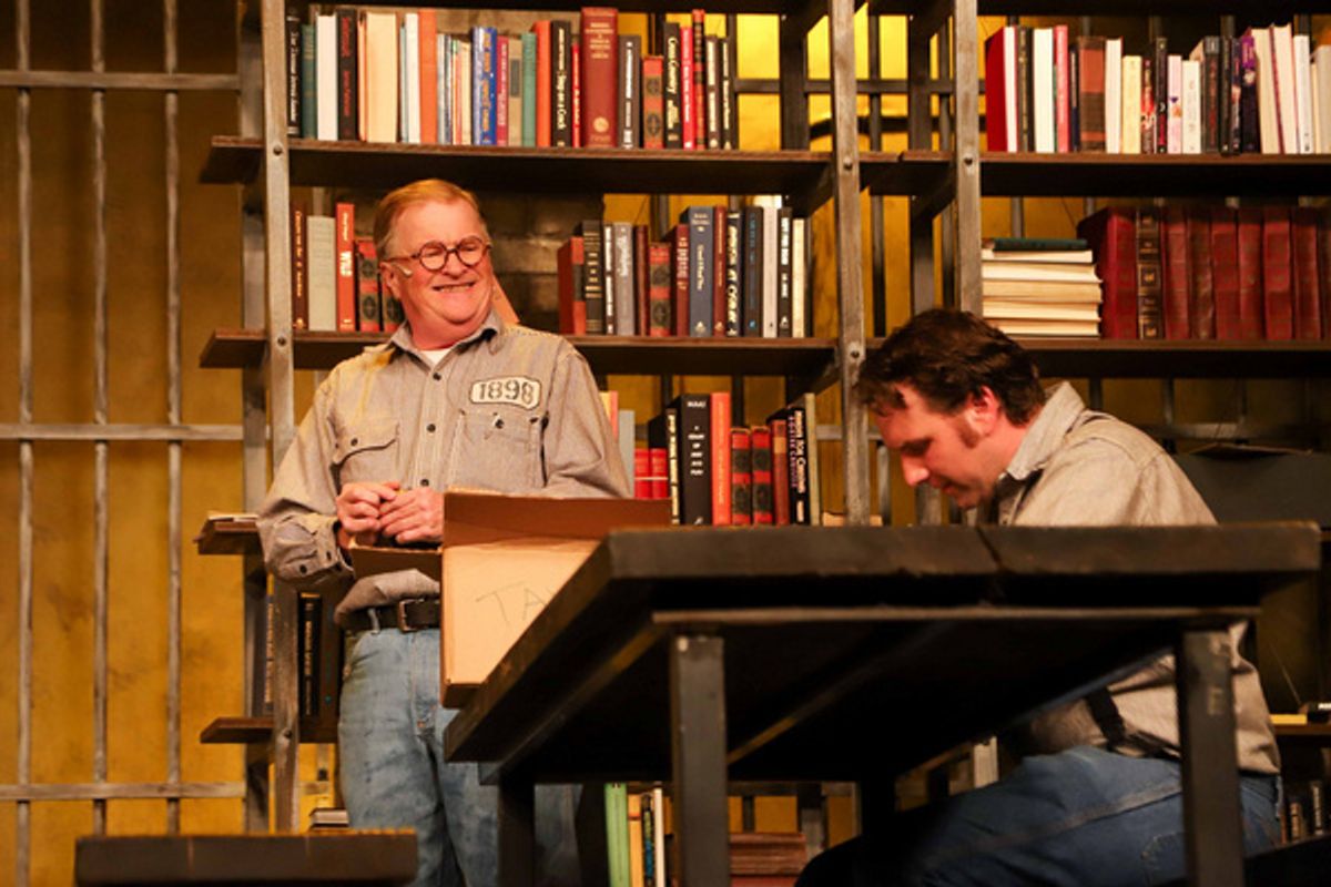 Roger Iverson and Mason Quinn at 