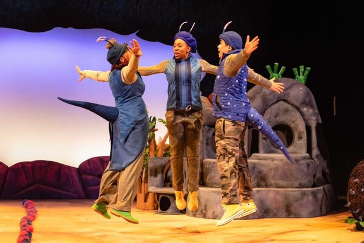 Andrea Sadler, Felicia Akin-Tayo, and Robert Penny at 