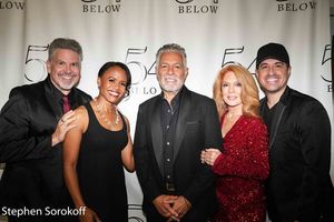 Michael Orland, music director, Nikki Renee Daniels, clint Holmes, Kelly Clinto-Holme Photo