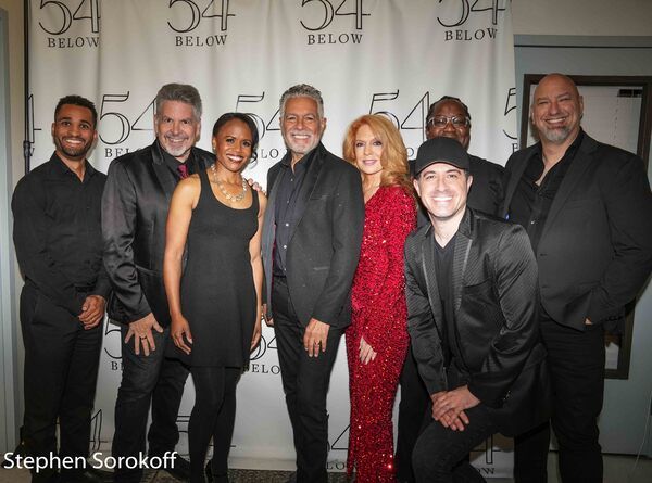 Aaron Romero, Michael Orland, Nikki Renee Daniels, Clint Holmes, Kelly Clinton-Holmes Photo