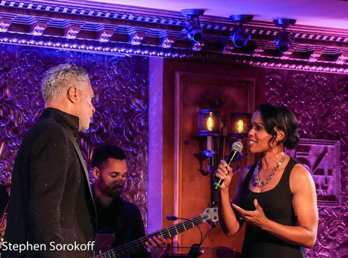 Clint Holmes & Nikki Renee Daniels at 