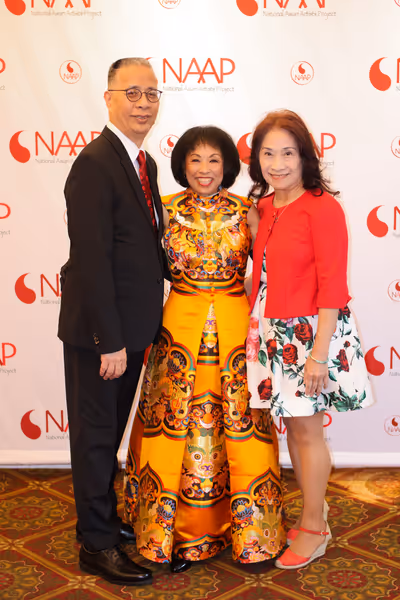 Cousin Chester Lee, Baayork Lee and Rosanna Lee Photo