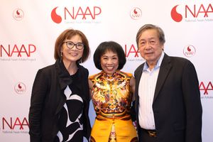 Lucy Kan, Baayork Lee and Victor Kan @ BroadwayWorld Lucy Kan, Baayork Lee and Victor Kan Photo